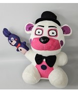 FNAF Freddy 8&quot; White Bear W/ Puppet plush Five Nights at Freddy’s No Tag!! - $14.84