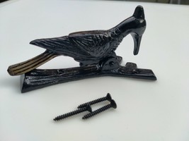 Handmade Woodpecker Brass Door Knocker (Colour- Solid Black Antique)UK S... - $27.04