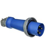 Hubbell HBL4100P9W IEC Pin &amp; Sleeve Plug W/O Grips 3Pole Industrial Grad... - $7,988.48 MXN