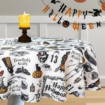 TOFWOF Halloween Waterproof Skeleton Spider Web Tablecloth 60x60 Inch - $201.04 MXN TOFWOF Halloween Waterproof Skeleton Spider Web Tablecloth 60x60 Inch - $201.04 MXN