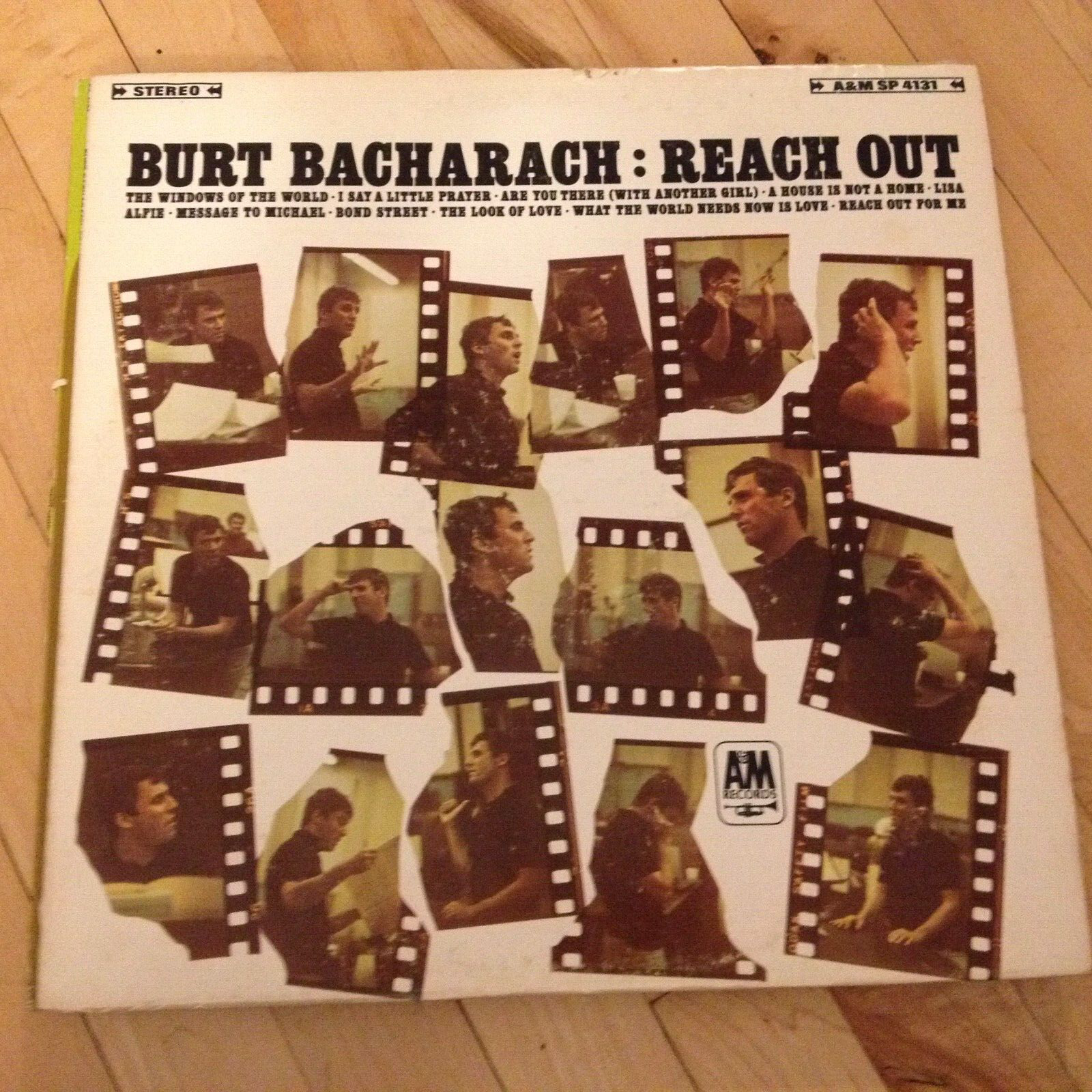 Burt Bacharach Reach Out USED LP Record - $0.98