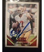 Colin Kapernick Authentic Hand Signed Football Card Autograph San Franci... - $406.73 MXN