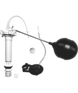 Fill Valve, Flapper, Rod, Float Replacement, Complete Toilet Repair Kit,... - $42.45 CAD