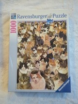 Ravensburger Jigsaw Puzzle 2007 Cats Galore! 1000 Piece 20&quot; X 27&quot; No. 15... - $23.74