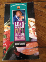 George Foreman Lean Mean Fat Reduced Grilling Machine VHS Video Recipes ... - £1.55 GBP