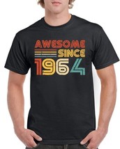60th Birthday TShirt Gifts Presents For Dad Mens Cotton T-shirts Awesome - £11.24 GBP+