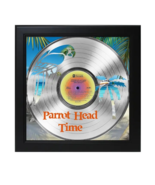 Jimmy Buffett Laser Cut Record With Poster Art Shadowbox C3 - $201.64 CAD