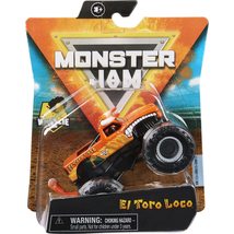 Monster Jam 2021 Spin Master 1:64 Diecast Monster Truck with Wheelie Bar: Retro  - $18.99
