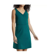 Title Nine Freelance Carey Dress Teal Green Sleeveless Fit Flare Athleti... - $861.98 MXN