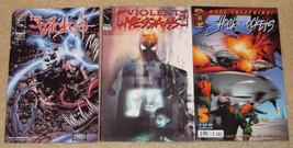 Lot of 3 Image Comics - Wicked, Violent Messiahs, Shock Rockets - £3.15 GBP