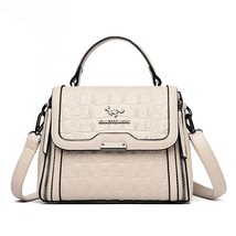 High Quality  Pattern Leather Women Handbags   Female  Bag Fashion Messenger Bag - £147.26 GBP