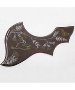 One Pc 2mm thickness 41 &quot; Hummingbird Flower Folk Acoustic Guitar Pickguard - £16.25 GBP