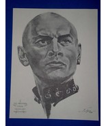 Yul Brynner Academy Award Oscar Portrait Print Vintage 1962 Volpe The Ki... - $227.89 MXN