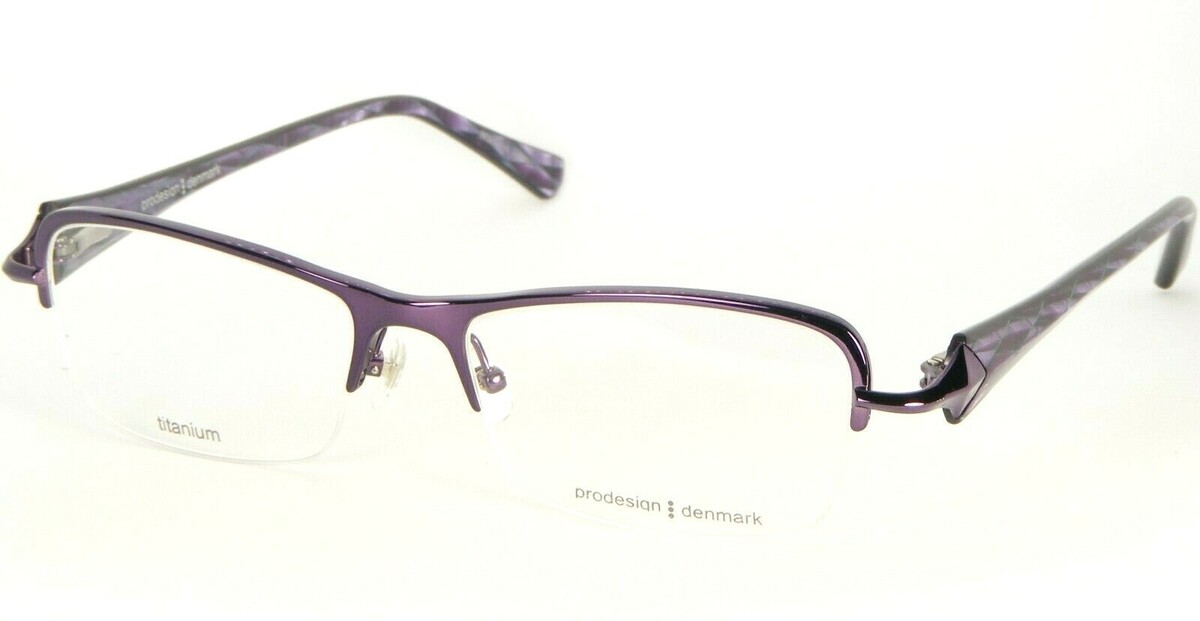 Prodesign denmark 5314 3532 Glänzend Violett Brille 51-16-135mm (Notizze... - $90.25