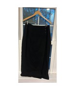 Vtg louben long wool skirt 100% virgin made in Canada long 3 button skir... - $30.98 CAD