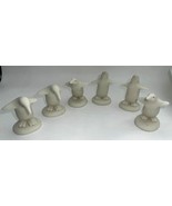 VTG Department 56 Snow Babies Lot of 3 Marching Penguins Ceramic Figurin... - $27.15 CAD