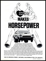 1972 Magazine Print Ad - HOOKER HEADERS Richard Petty Bill Jenkins Ronni... - $7.59