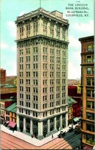 Postcard 1908 Louisville Kentucky KY The Lincoln Bank Building 4th &amp; Market Q21 - £3.06 GBP