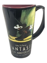 Walt Disney Fantasia 75th Anniversary Cast Member Exclusive Black Mug Mickey - £44.83 GBP