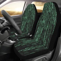 Matrix Computer Coding Car Seat Covers (Set of 2) - £38.59 GBP