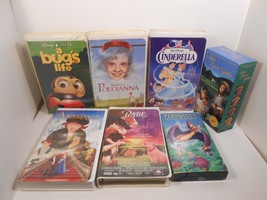 Lot of Kids Movies Disney Cinderella Ferngully Anastasia Babe and more VHS - £14.94 GBP
