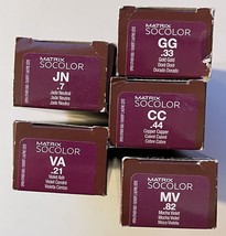 Matrix SOCOLOR High Impact Reflect Brunette Permt Hair Color .7 JADE NEU... - $6.73 CAD