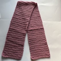 Hand Crocheted Neck Scarf  Rose Brand New - £8.69 GBP