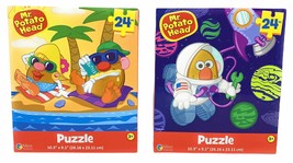 Vista Puzzles Mr. and Mrs. Potato Head 24-Piece Puzzle, 2-Pack - £15.14 GBP