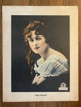 ANITA STEWART (c.1918) First National Silent Film Personality Half-Sheet... - $295.00