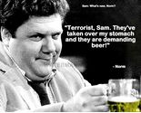 NORM PETERSON CHEERS THEY ARE DEMANDING BEER QUOTE PHOTO - $6.33+