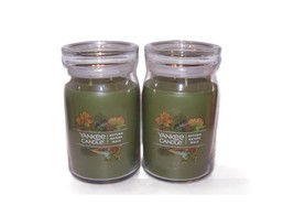 Autumn Nature Walk Large Tumbler Candle Two Wick 20 oz Lot of 2 Yankee Candle - £37.16 GBP