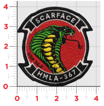 MARINE CORPS  SCARFACE UDP 24.2 HOOK &amp; LOOP EMBROIDERED PATCH - $39.99