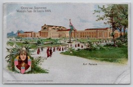 1904 Official Souvenir World&#39;s Fair St Louis Art Palace Postcard C22 - £23.93 GBP