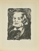 &quot; Richard Wagner Di Fernand Mourlot Dopo Renoir Litografia Le #29/3000 - £143.57 GBP