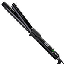 1 Inch Curling Iron with Clipped Tourmaline Ceramic Barrel Professional 1.25 Inc - £28.31 GBP