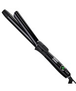 1 Inch Curling Iron with Clipped Tourmaline Ceramic Barrel Professional ... - $36.62