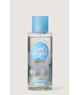 New Victoria&#39;s Secret PINK Cool &amp; Bright Glow Fragrance Body Mist 8.4oz - £11.73 GBP