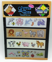 Cross Stitch Pattern Booklet: Little Bits of Cross Stitch Book Animals - £7.75 GBP