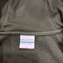 Columbia AL6543 Women's Green Full Zip Fleece Periwinkle Hoodie Jacket Size XL image 3