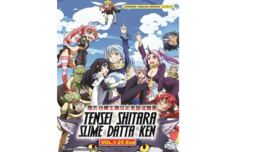 DVD Anime Tensei Shitara Slime Datta Ken Full TV Series (1-25 End) English Dub - £25.44 GBP