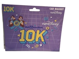 Disney Parks RunDisney 2023 Marathon Weekend 10K Chip &amp; Dale Car Magnet NEW - £15.62 GBP