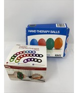 Home Gym Hand Strengthener Rings &amp; Hand Therapy Balls NEW - $18.99