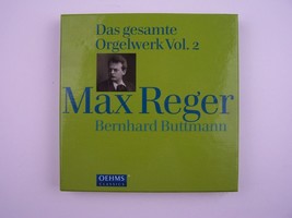 Max Reger: Das Gesamte Orgelwerk Vol 2 4xCD Box-Set Bernhard Buttmann - £19.77 GBP