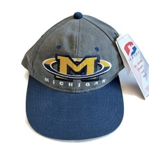 Vintage 1984 COVEE Mens University Of Michigan Wolverines Snapback Hat Cap - £24.28 GBP