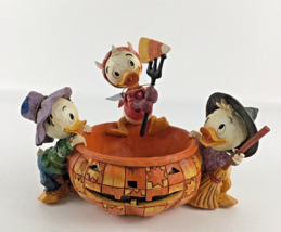 Jim Shore Disney Showcase &quot;Playing Tricks Sharing Treats&quot; Figurine Bowl 4005630 - £134.71 GBP