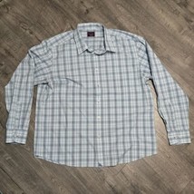 UNTUCKit Shirt Mens XXL Wrinkle Free Long Sleeve Plaid Button Up - £14.23 GBP