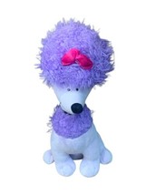 Kohls Cares Cleo Plush Poodle-Friend of Clifford Big Red Dog 2016 12” Purple - £7.57 GBP