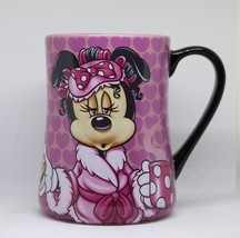 Disney Parks Minnie Mouse “Mornings Aren’t Pretty” Large Coffee Cup Mug Robe - £19.97 GBP
