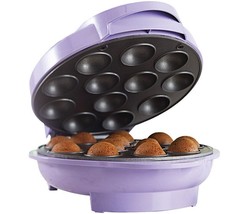 Brentwood 1000W Non-Stick 12 Cake Pop Maker Purple TS-254 w Overheat Protection - £37.84 GBP