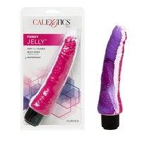 Funky Jelly Vibe, Pink/Purple, 7.5-Inch - £32.84 GBP